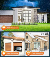 25W PIR Security Light Outdoor Floodlight 2350LM IP66 Motion Sensor